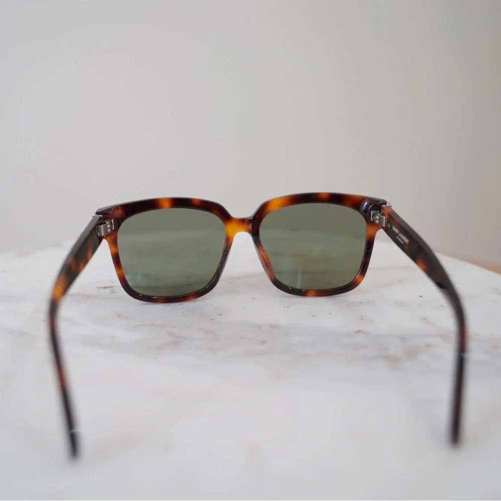 Saint Laurent YSL Women’s Square Frame Sunglasses 55mm NEW